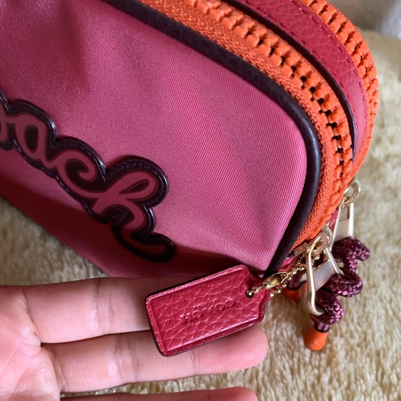 Coach Bags Coach F77682 Vale Double Zipper Crossbody Pouch Poshmark